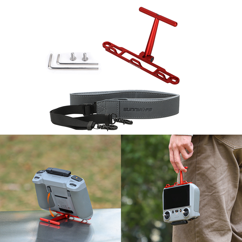 Drone Remote Controller Lanyard - 2in1 kolu Stand braketi boyun kordon