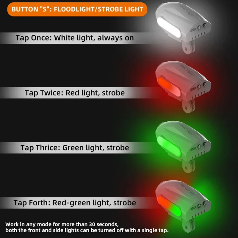 1 takım uçuş projektörü dolgu  - Drone Strobe Light incelemesi ve fiyatı