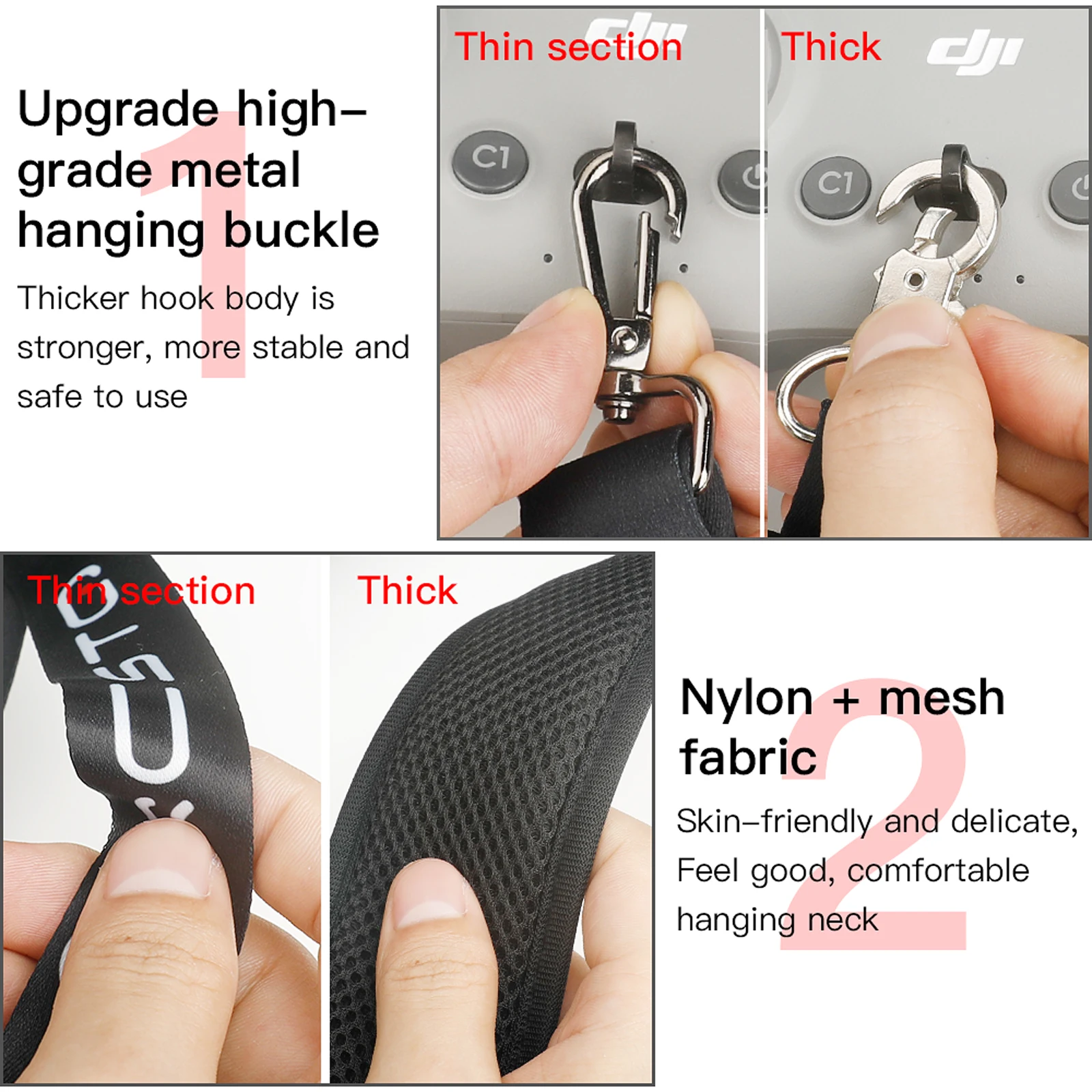 DJI Avata Drone için Kordon Bo - Drone Remote Controller Lanyard incelemesi ve fiyatı