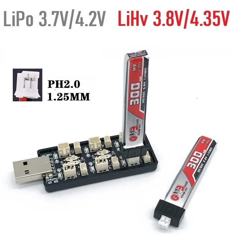 6CH USB 1S LiPo/LiHv 3.7V/4.2V - Drone Power Bank incelemesi ve fiyatı