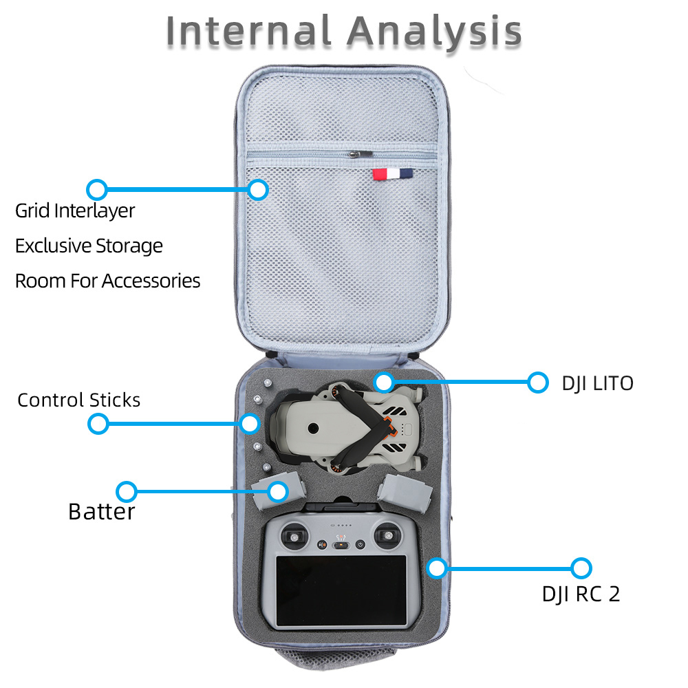 DJI Lito 1/Lito X1 için Taşına - Drone Carrying Case incelemesi ve fiyatı