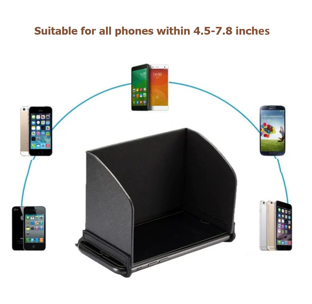 4.5-7.8 inç Drone İHA Monitör  - Drone Sun Shade incelemesi ve fiyatı