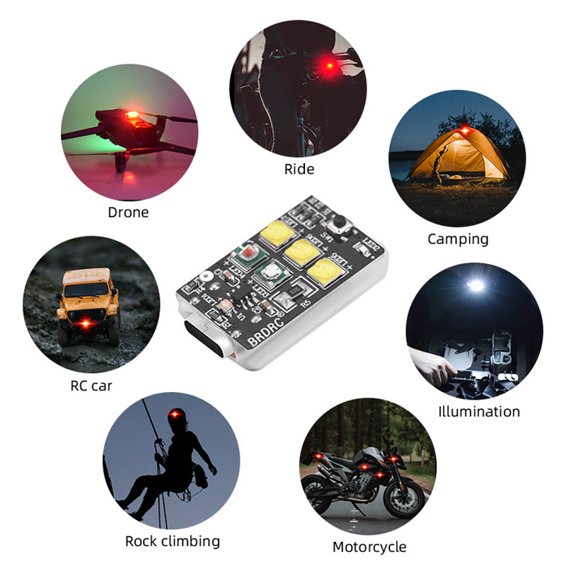 Mini Drone Strobe Işık DJI Min - Drone Strobe Light incelemesi ve fiyatı
