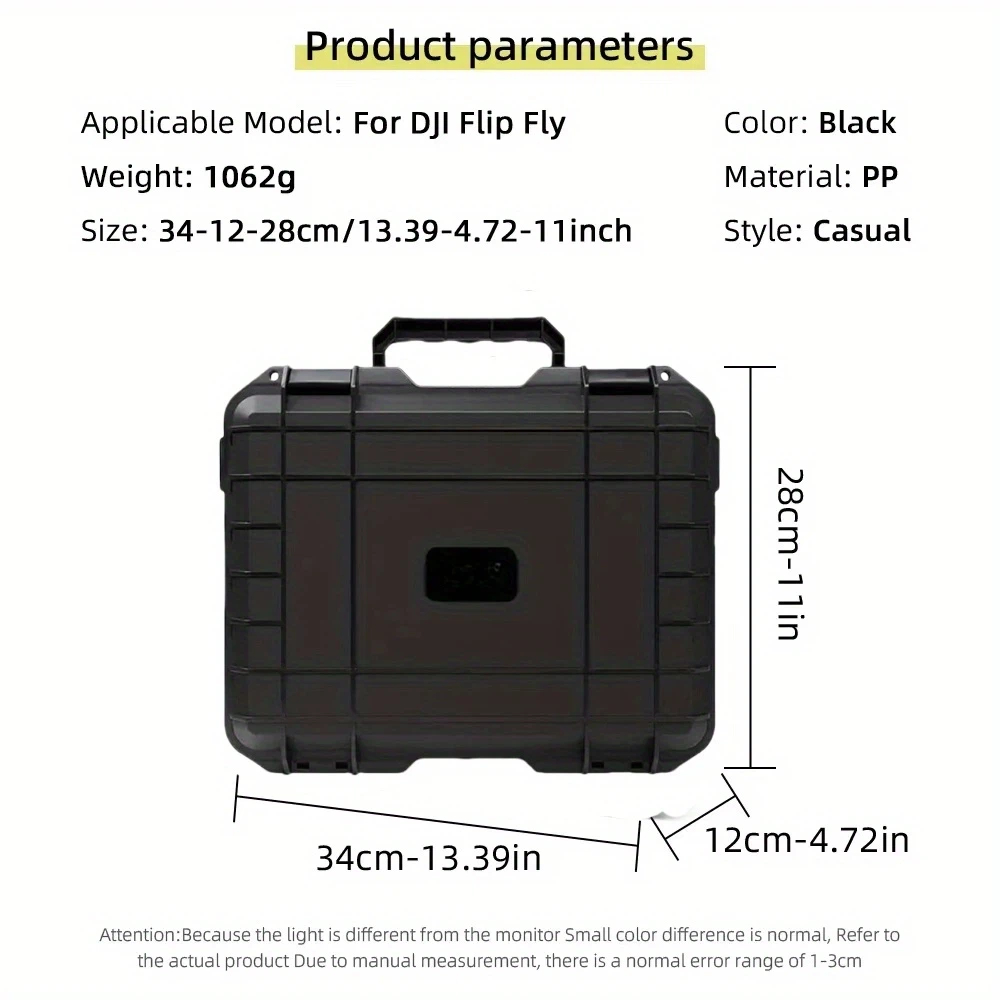 DJI Flip için Sert Kabuklu Sak - Drone Hard Shell Case incelemesi ve fiyatı