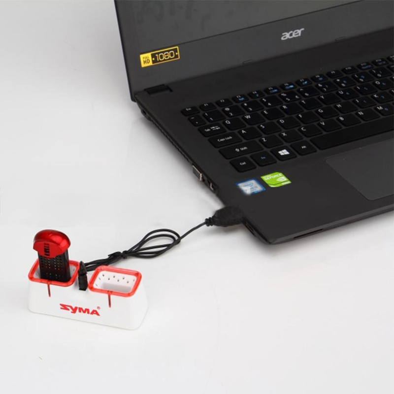 Syma X22 X22W Drone pilleri iç - Drone Power Bank incelemesi ve fiyatı