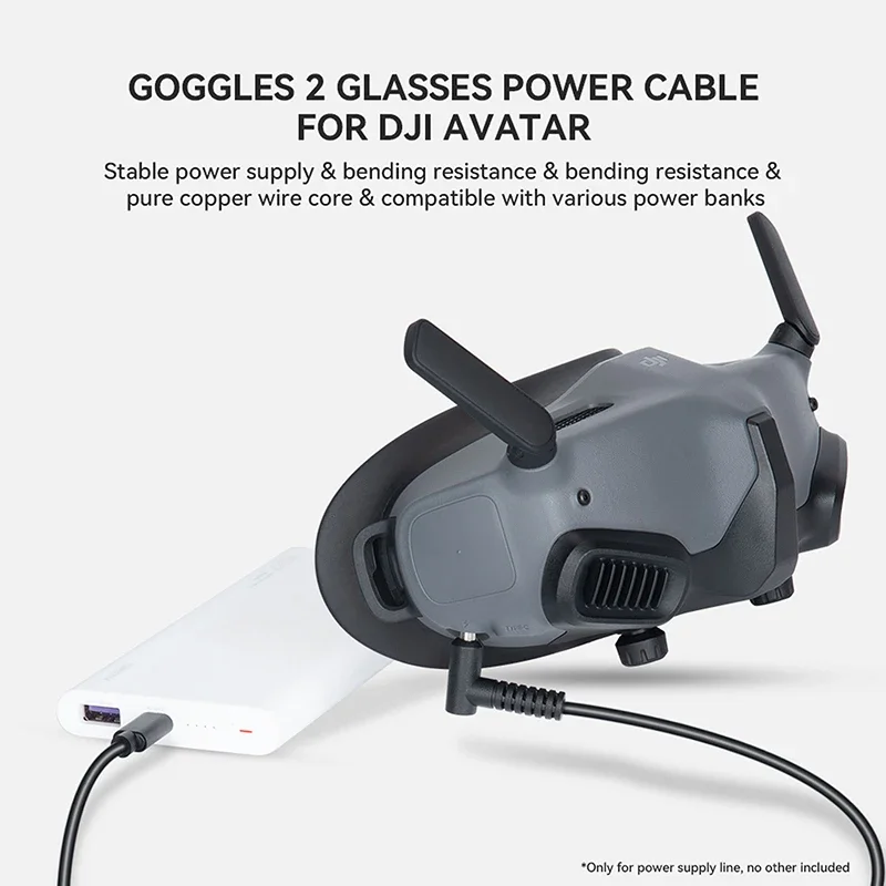 DJI Goggles 2 / Glasses V2 Şar - Drone Power Bank incelemesi ve fiyatı
