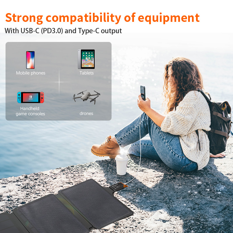 40w Katlanabilir Güneş Paneli  - Drone Solar Charger incelemesi ve fiyatı
